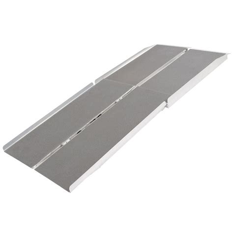 WCMF 6 6 L Silver Spring Aluminum Multi Fold Wheelchair Ramp Manual