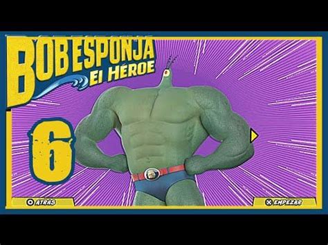 Bob Esponja El Heroe Parte Planktonman Espa Ol Psvita Hd