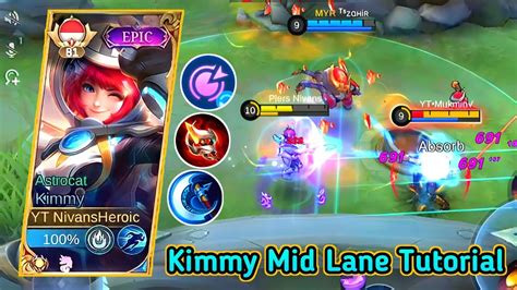 CARA MAIN KIMMY MID LANE 2023 ROTASI DAN BUILD KIMMY PALING SAKIT 2023