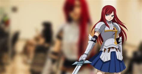 A Magia Ganha Vida O Deslumbrante Cosplay De Erza Da Fairy Tail