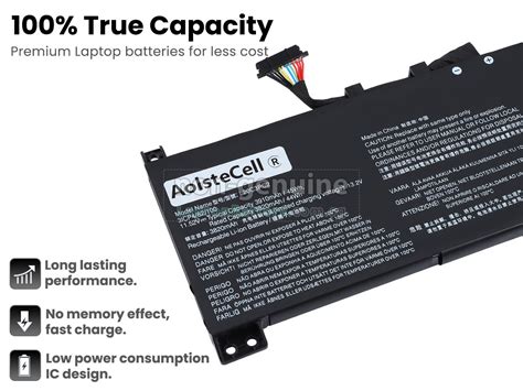 Battery For Lenovo Ideapad Gaming Ach K Ammh Replacement