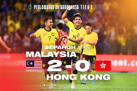 Fa Malaysia On Twitter Separuh Masa Perlawanan Antarabangsa Tier