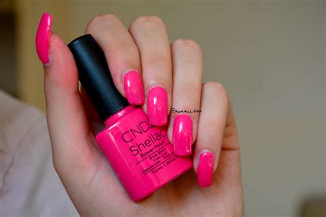 Cnd Shellac Pink Bikini Swatch Ninnieboo Hot Sex Picture