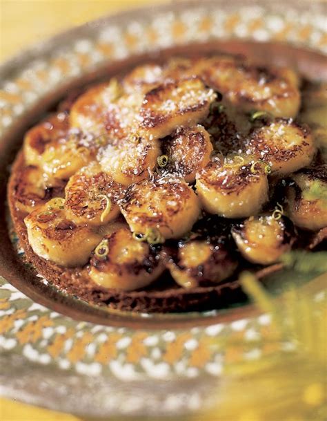 Tarte La Banane Et La Cardamome Pour Personnes Recettes Elle