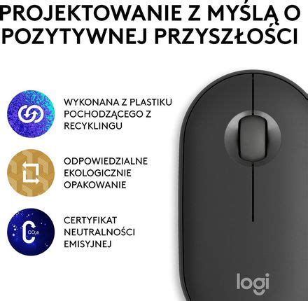 Mysz Logitech Pebble Mouse M S Czarny Opinie I Ceny