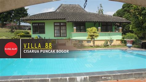 Villa Harga Murah Di Cisarua Puncak Bogor Dengan Kolam Renang