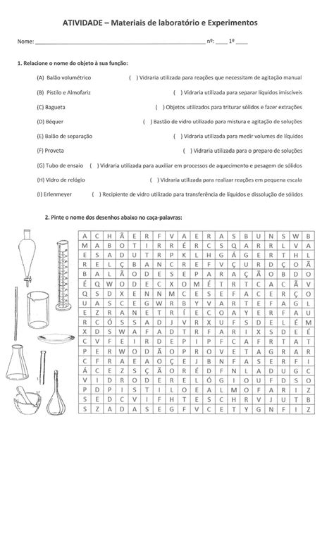 Química Roberta Experimentos E Atividades 1º Anos 1º Bimestre