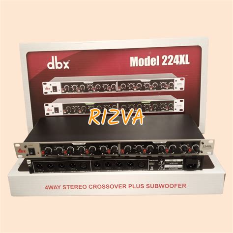 Jual Dbx Xl Way Stereo Crossover Plus Subwoofer Xl Merah