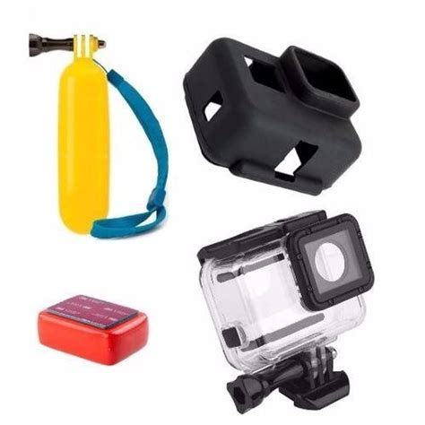 Kit Gopro Hero Black Caixa Estanque Bast O Flutuante Capa De