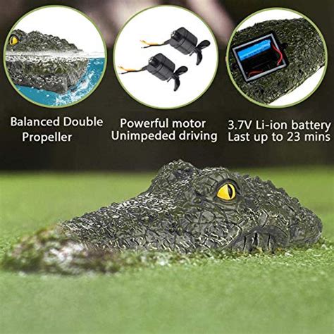 Crocodile Remote Control Boat G Electric Rc Boat Simulation