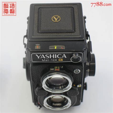 西洋照相机日本古董古玩怀旧雅西卡yashicamat 124g型相机收藏 价格1390元 Se47316378 傻瓜机胶片相机 零售