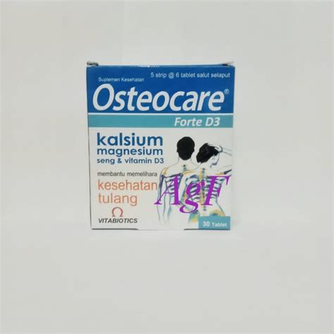 Jual Osteocare Forte D3 Tablet Isi 30 Vitabiotics Shopee Indonesia