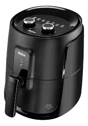 Fritadeira Air Fry Philco PFR15pg Gourmet Black 1500 W 127 V MercadoLibre