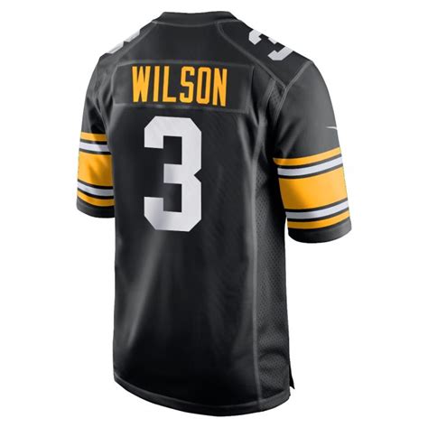 Russell Wilson #3 Men's Nike Replica Throwback Jersey