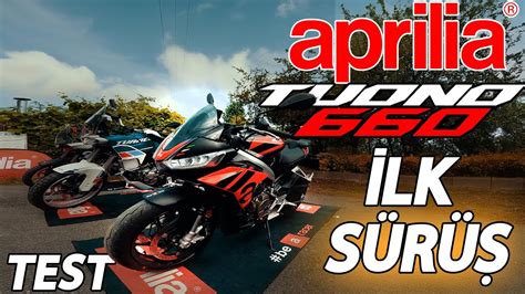 İTALYAN CANAVARI MI APRİLİA TUONO 660 TEST SUPERSPORT GÖRÜNÜMLÜ