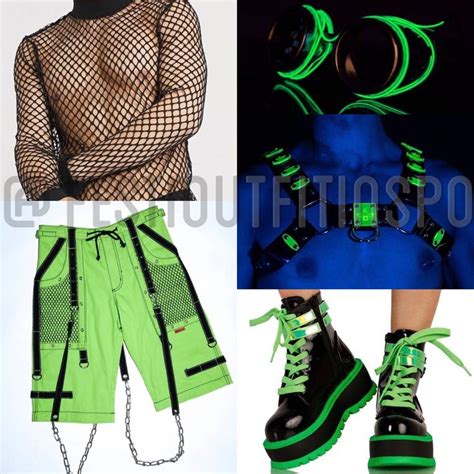 Mens Festival Fashion Mens Rave Wear Mens Rave Outfit Mens Ravewear