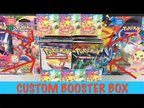 Pokemon Cards Custom Booster Box Opening ALL 36 PACKS MY VERY OWN