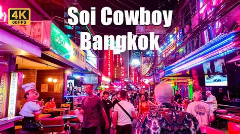 4k🇹🇭 Bangkok Thailand I Walk Around Soi Cowboy I Famous Street Of