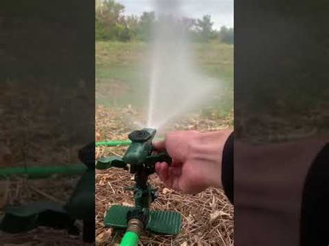 How To Adjust Impact Sprinkler