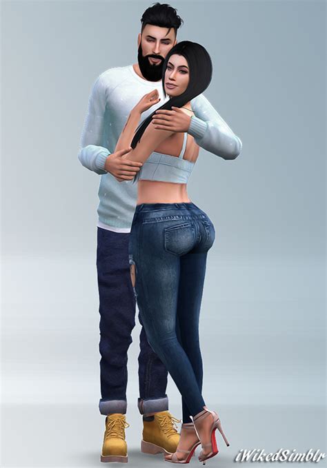 The Sims 4 Couple Pose 019 Umbrella Sims 4 Sims Poses | Images and ...