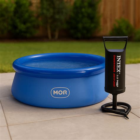 Bombinha De Encher Piscina Inflável - Piscina Mor 1000 Litros Inflável + Bomba de Encher Intex | Shopee Brasil