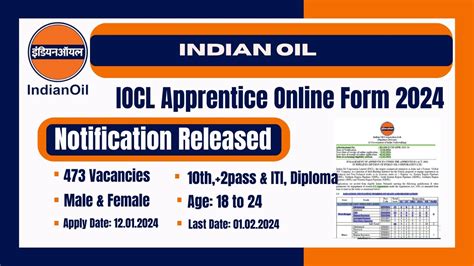 IOCL Pipelines Division Apprentice Online Form 2024 Kaise Bhare How