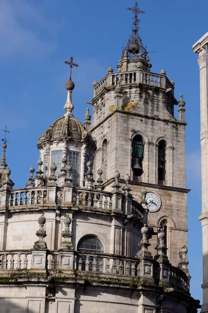 Premium Photo | Cityscape with the cathedral of lugo