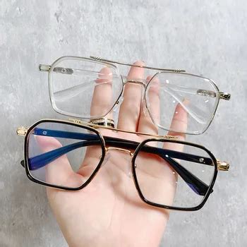 New Tr Fashion Anti Blue Light Glasses Women Vintage Metal Frame