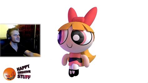 Powerpuff Girls 3d Step 5 3d Modeling Part 3 3ds Max Youtube