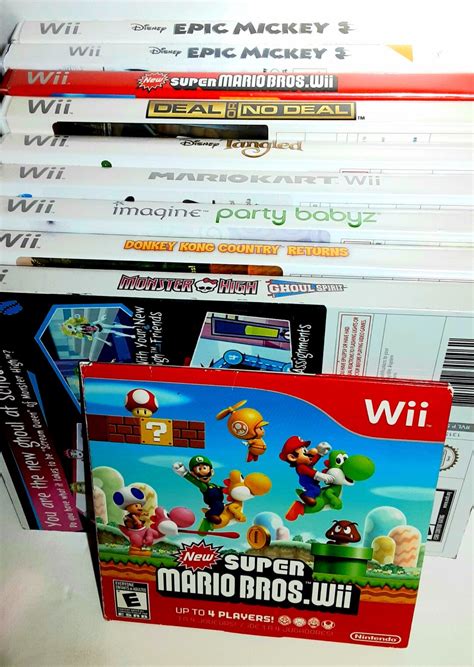 Wii Video Game Disc. Nintendo Wii Games, Pre Owned/as Is. All Tested ...