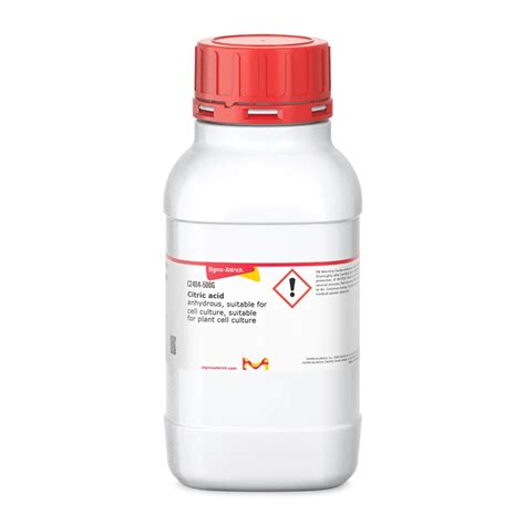 Sigma Aldrich C2404 Citric Acid Anhydrous 100 Gr