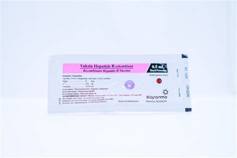 HEPATITIS B Anak Bio Farma Vaksin Hepatitis B Hep B Anak Imuni