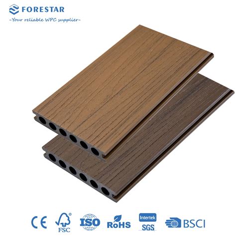 Anti Termite Co Extrusion Exterior Fireproof Wpc Wood Plastic Composite