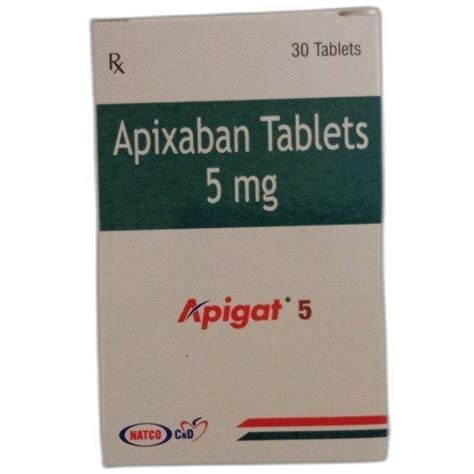 5mg Apixaban Tablets At Rs 500box Pharmaceutical Tablets In