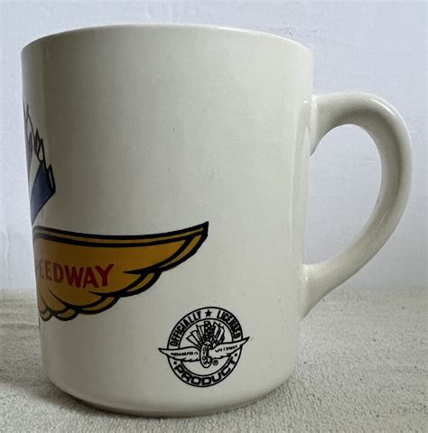 Vintage Indianapolis Motor Speedway Indy 500 Racing Coffee Cup Mug Ceramic Ebay