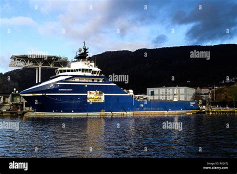 Offshore Anchor Handling Tug Supply Vessel Ahts Normand Drott In The