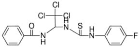 N 2 2 2 TRICHLORO 1 3 4 FLUORO PHENYL THIOUREIDO ETHYL BENZAMIDE