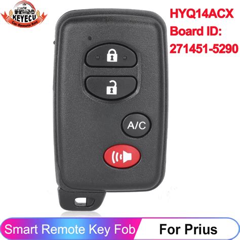 KEYECU Board 271451 5290 FCC ID HYQ14ACX For Toyota Prius Plug In 2010