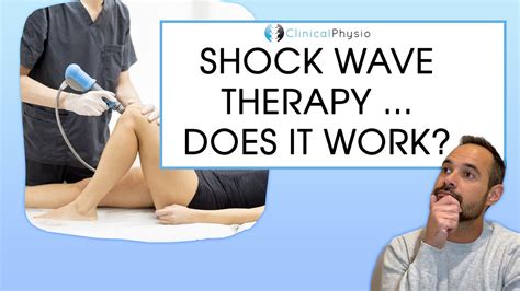 Does Shockwave Therapy Work Expert Physio Reviews The Evidence