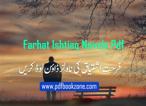 Best Urdu Novels by Farhat Ishtiaq - Pdf Bookzone