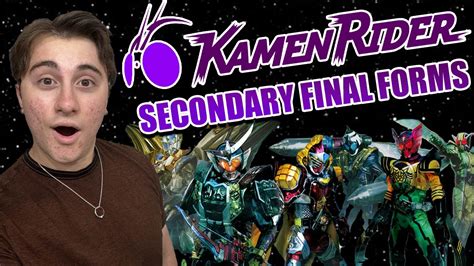 Kamen Rider Secondary Rider Henshin Final Form And Finishers Reaction