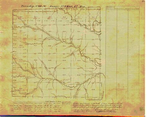 Public Land Survey System Map Wisconsin Township 14 North Range 01