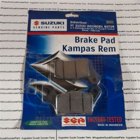 SGP Brake Pad For Suzuki Skydrive Sport Skydrive Crossover Burgman