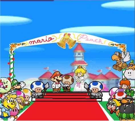 Mario And Peachs Wedding By Wesleyabram On Deviantart