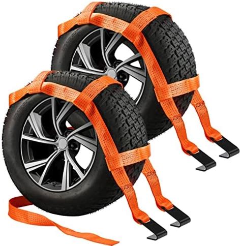 Amazon Jchl Tow Dolly Basket Straps With Flat Hooks Pack