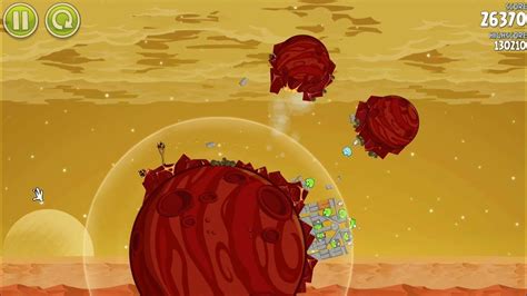 Angry Birds Space Red Planet Level 5 13 132030 Youtube