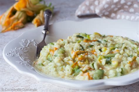 Risotto Ai Fiori Di Zucca