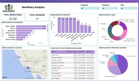 Power Bi For Non Profit Analytics Dashboard Vnb Consulting