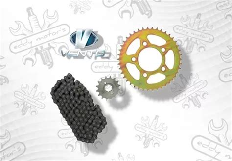 Kit Sprocket Spro Cadena Vento Rocketman Tornado Storm 250 Envío gratis