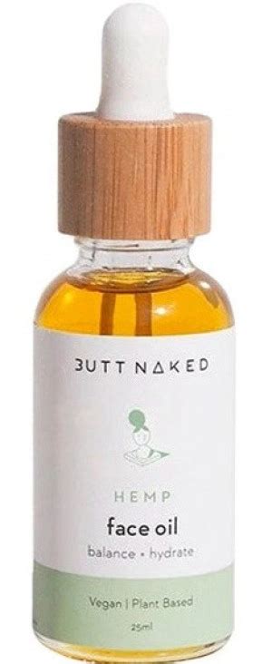 Thành phần Butt Naked Body Hemp Blemish Face Oil đầy đủ
